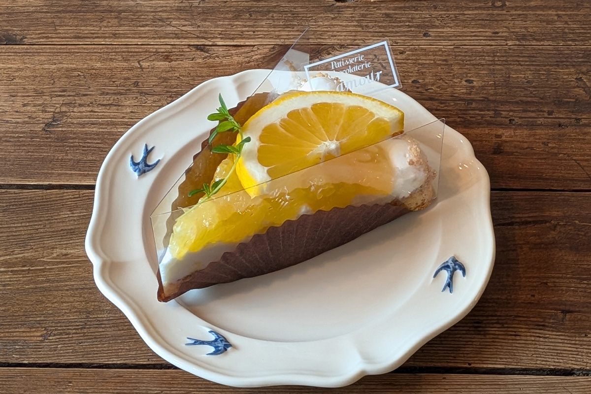 季節のタルト 河内晩柑